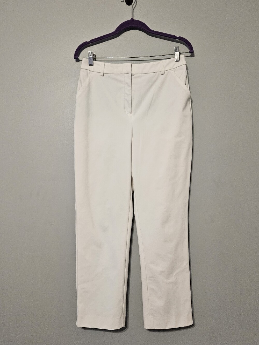 Express Cream Straight-Leg Women's Pants